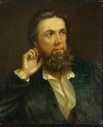 William Roos Welsh-language poet John Jones oil painting